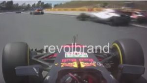 YOUTUBE Kimi Raikkonen, incidente con Verstappen alla partenza del Gp di Spagna